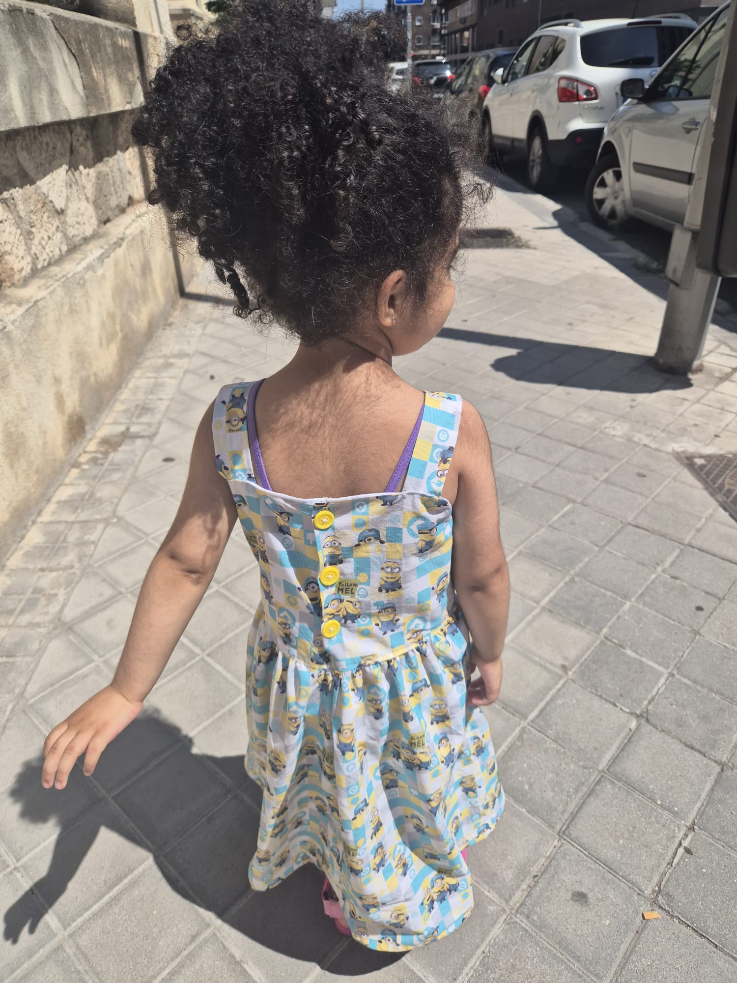 Children's dressmaking — custom girl's dress
